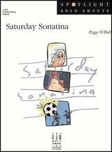 Saturday Sonatina piano sheet music cover